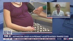 Study finds earlier vaccinations of pregnant mothers result in better antibody transfers to babies