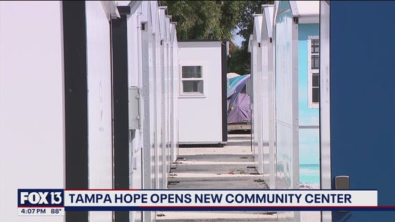 Tampa homeless shelter expands.
