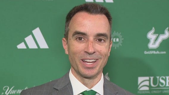 Rob Higgins introduced as USF CEO of Athletics