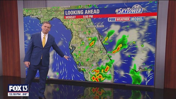 Tampa weather | Mix of sun and clouds on Monday