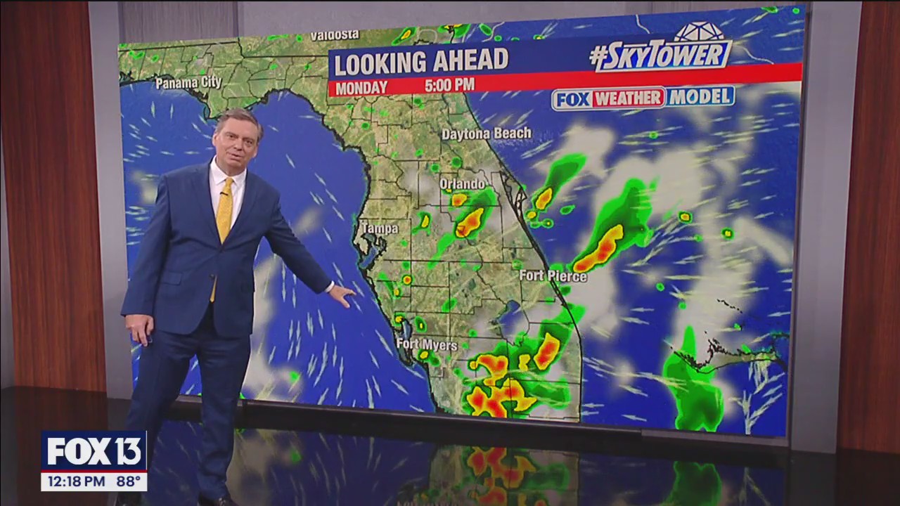 Tampa weather | Mix of sun and clouds on Monday