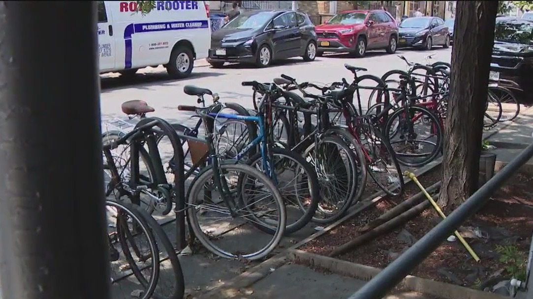 Cracking down on abandoned bikes