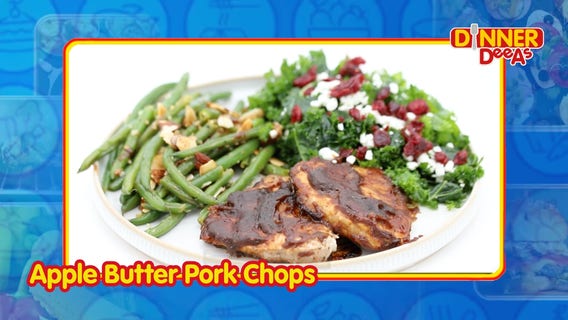 Apple Butter Pork Chops | Dinner DeeAs