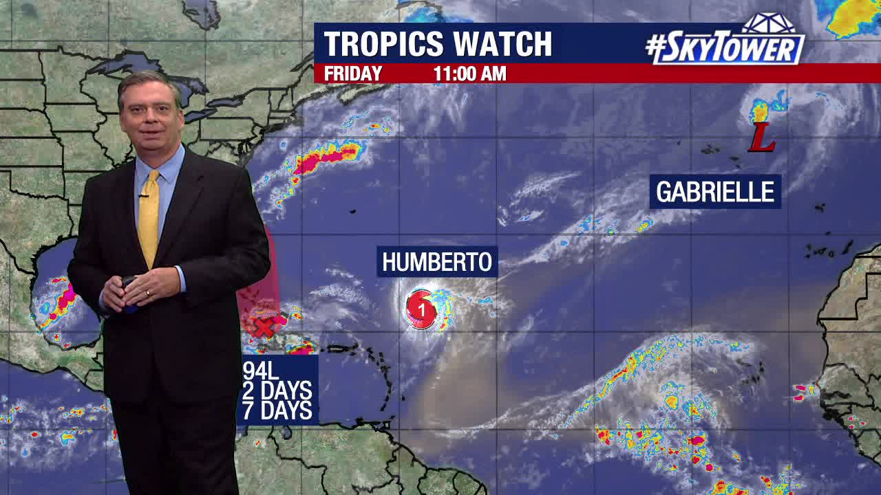 Tracking Hurricane Humberto, Invest 94L | FOX 13 Tampa Bay
