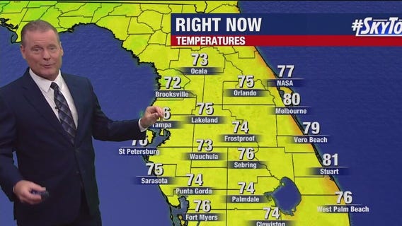 Tampa Weather | Monday morning forecast