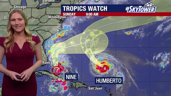 Tropical storm watch on Florida's east coast