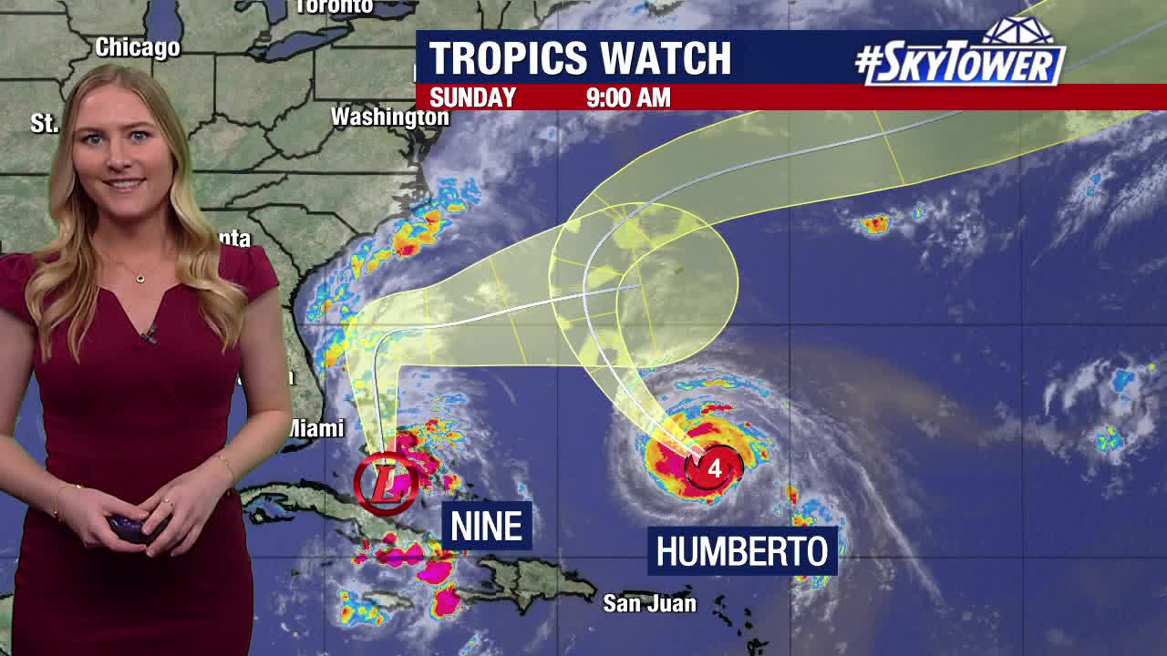 Tropical storm watch on Florida's east coast