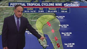 Tampa's weather and latest on very active tropics
