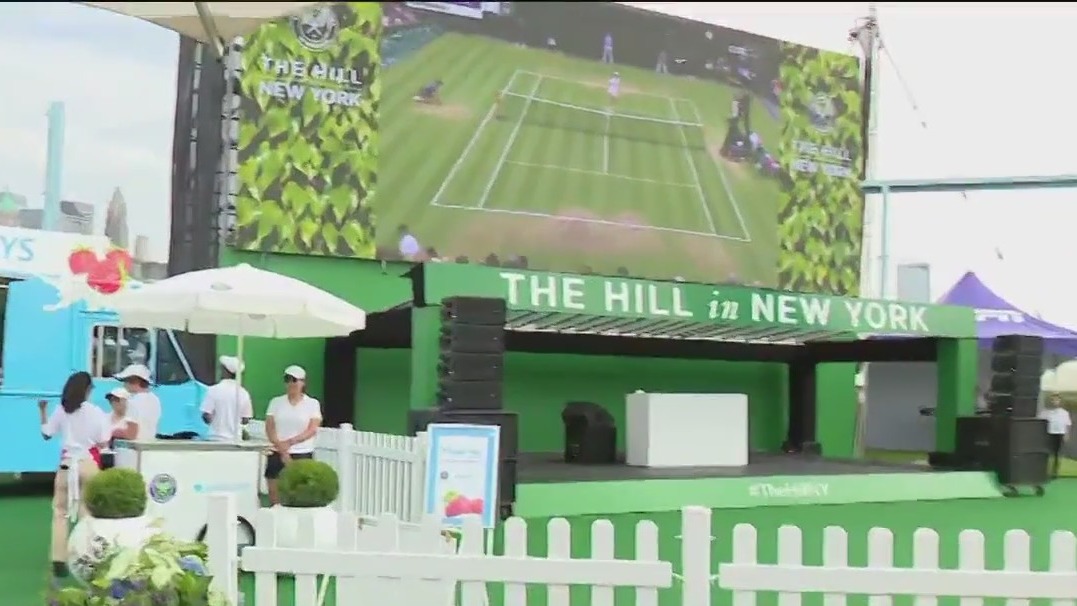 'The Hill' in New York's Wimbledon watch parties