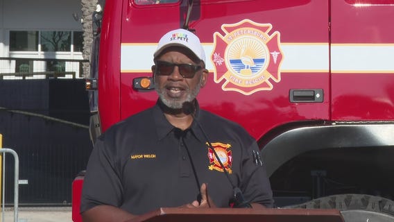 St. Pete Mayor Welch addresses hurricane recovery