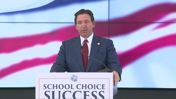 Governor DeSantis school choice press conference