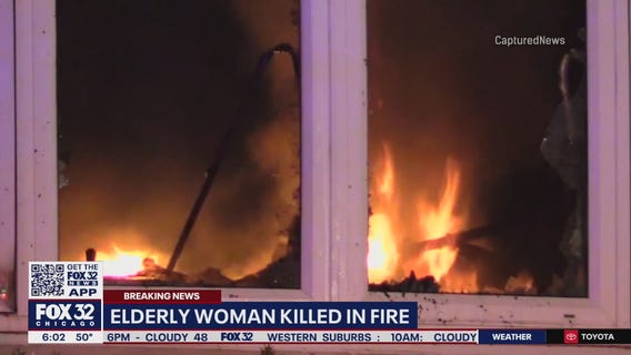 Elderly woman killed in Sauk Village fire