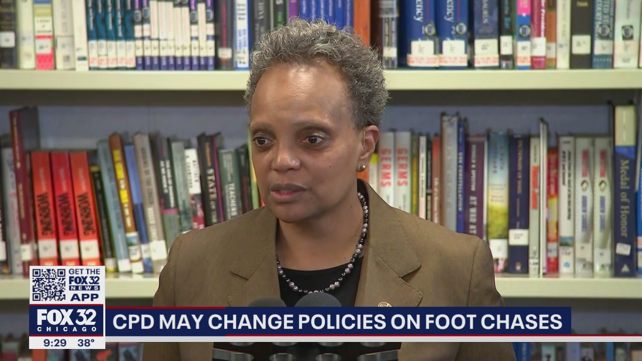 Chicago cops may soon need permission before chasing a suspect on foot