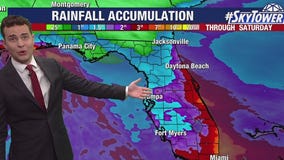 Tampa weather | Saturday evening showers possible