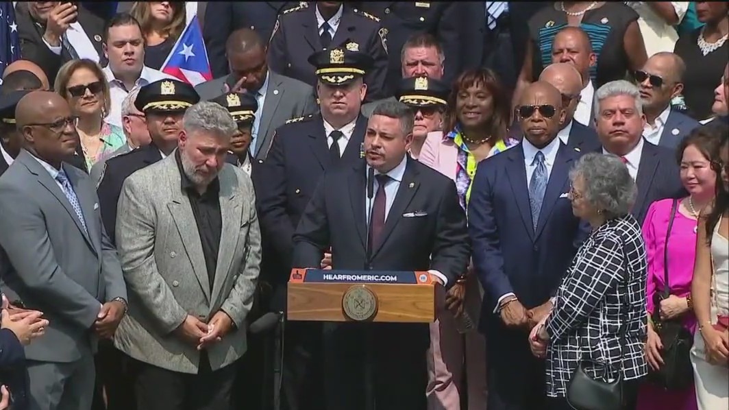 Edward Caban becomes first Latino to head the NYPD