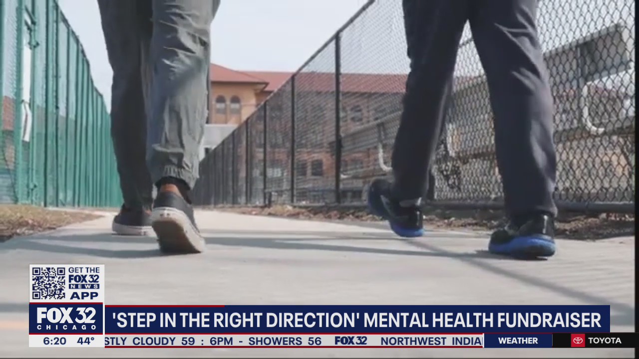 'A Step in the Right Direction' fundraiser to benefit mental health organizations across Chicagoland