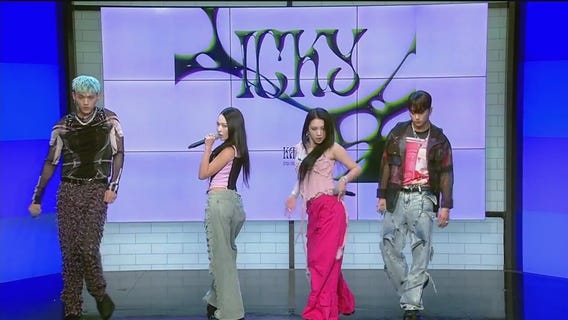 K-pop group KARD performs ?ICKY? live on GDNY