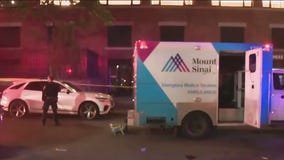 EMT worker stabbed; suspect in custody