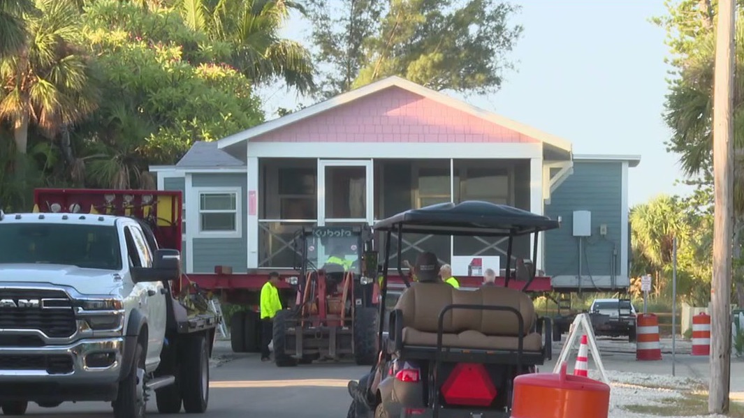 Historic home moved to new spot on Anna Maria Island