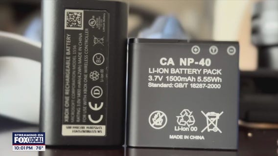 Fire dangers with lithium-ion batteries