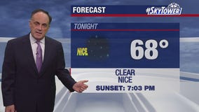 Tampa weather | Clear skies and nice temps