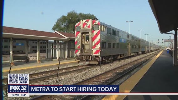 Metra hiring for 100 positions Monday