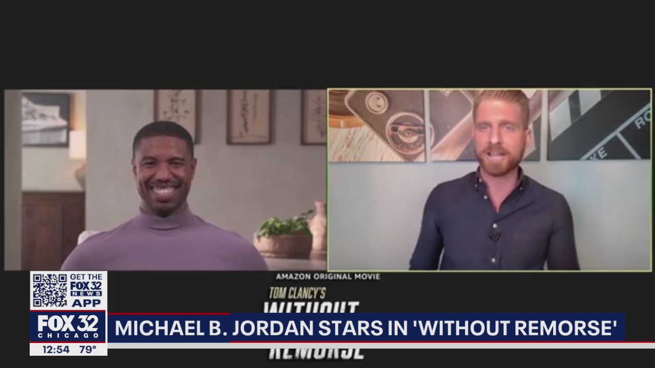 Actor Michael B. Jordan stars in 'Without Remorse'