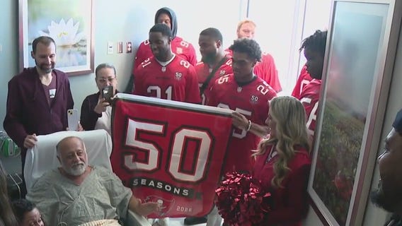 Buc rookies visit patients at Moffitt Cancer Center
