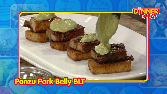 Ponzu Pork Belly BLT | Dinner DeeAs