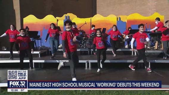 Maine East High School musical 'Working' debuts