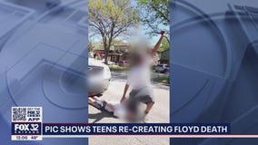 Image of Park Ridge teens recreating George Floyd death outrages community
