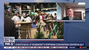 Events to return to Rosemont's Stephens Convention Center in July