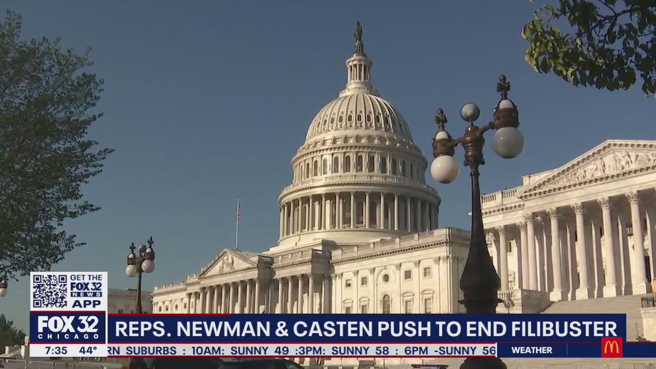U.S. Reps. Newman and Casten on the need to eliminate the filibuster