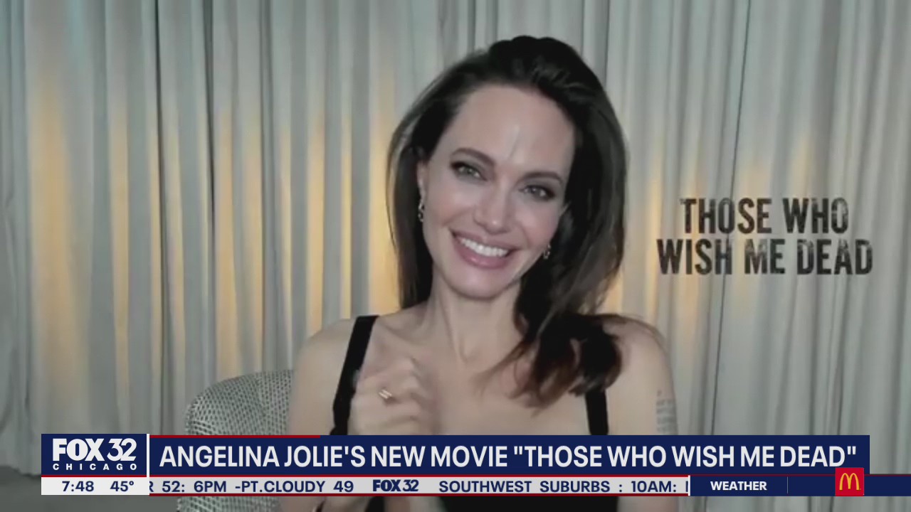 Angelina Jolie talks new action thriller 'Those Who Wish Me Dead'
