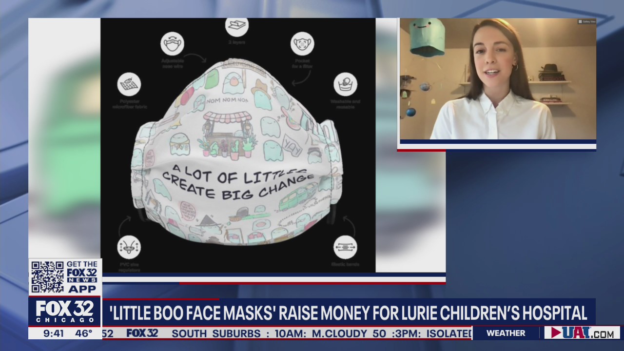 'Little Boo Face Masks' raise funds for Lurie Children's Hospital