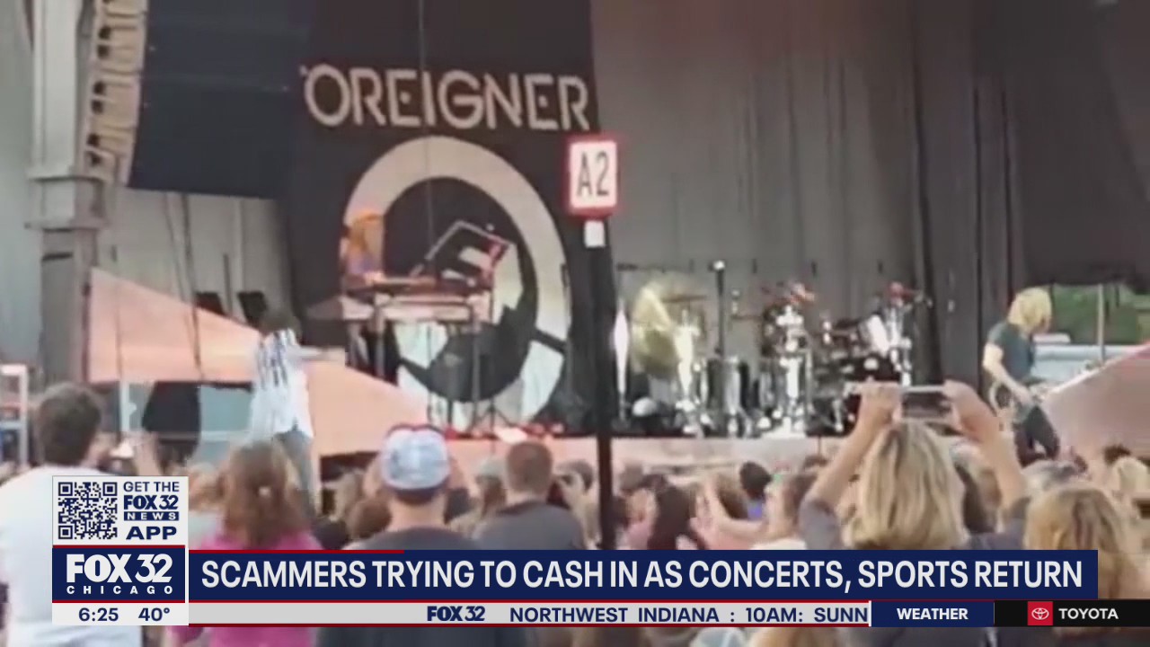 Scammers look to take advantage of summer concerts, sporting events