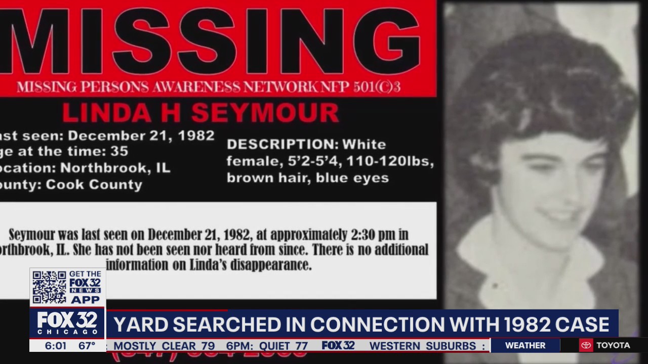 Northbrook yard searched in connection to 1982 cold case of missing woman