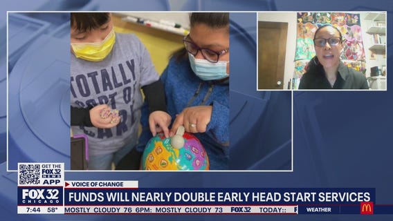 Funds will nearly double for early head start services
