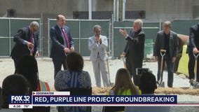 Lightfoot, Durbin break ground on $2.1B CTA modernization project