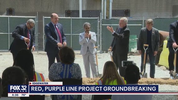 Lightfoot, Durbin break ground on $2.1B CTA modernization project