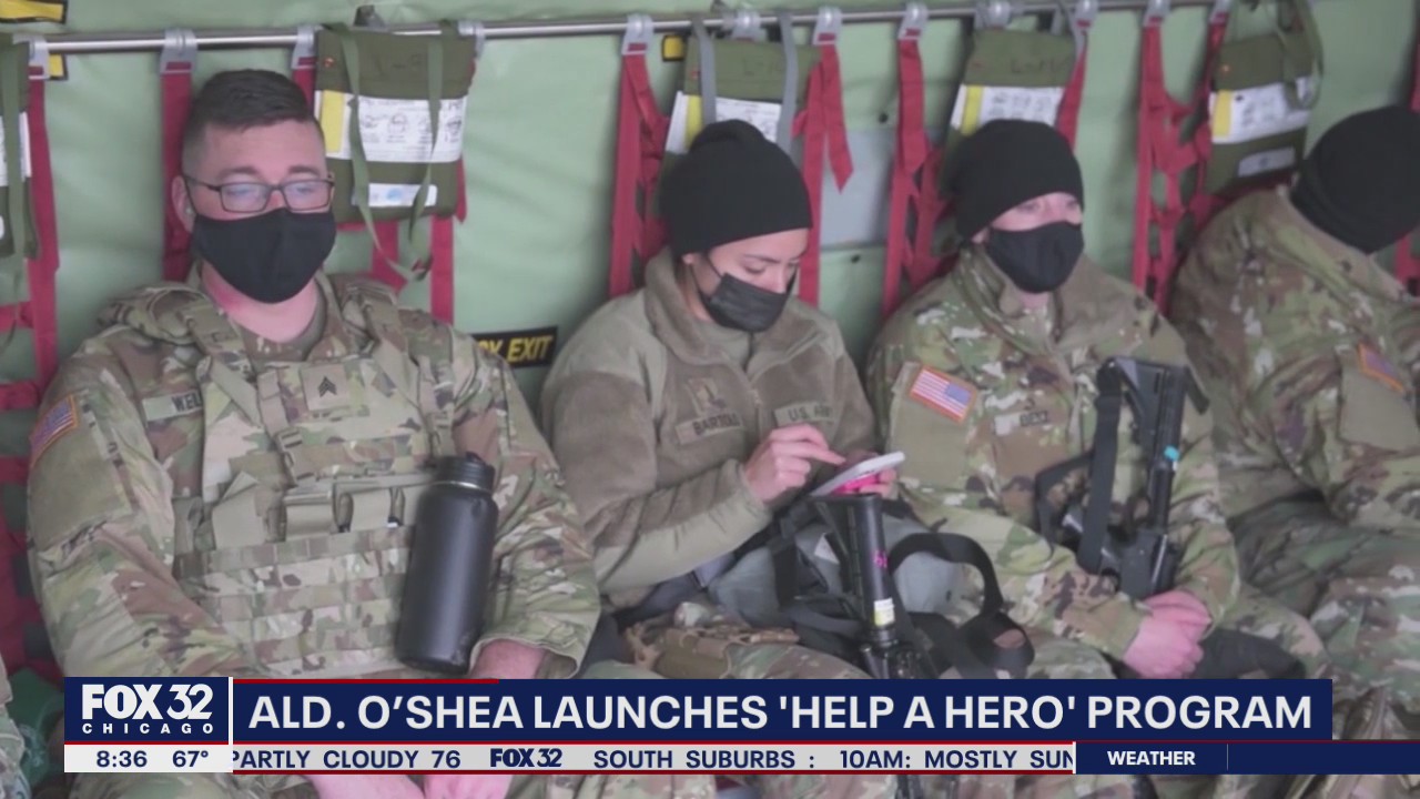 Ald. O'Shea launches 'Help A Hero' program to assist military veterans