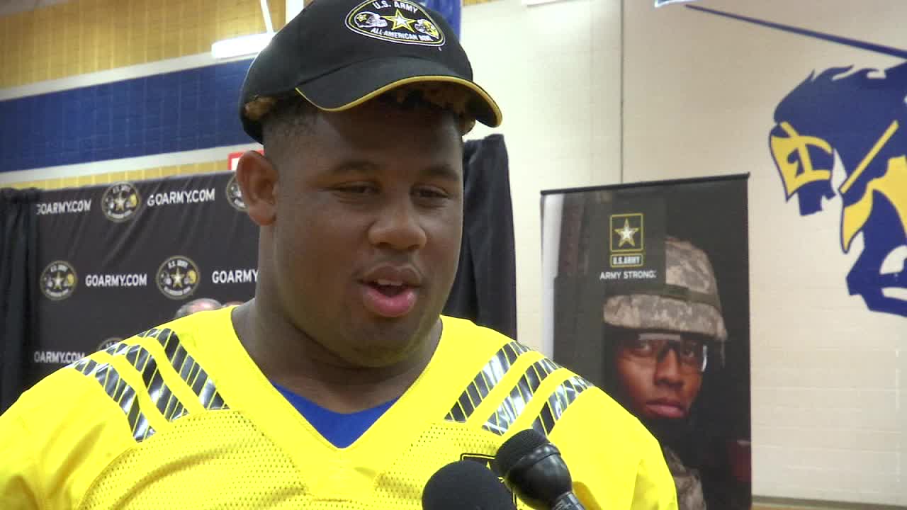 Eric Monroe, Ross Blacklock react to being named All-Americans