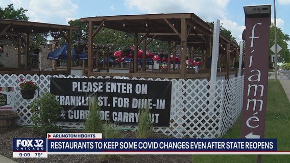 Restaurants to keep some COVID changes even after Illinois reopens