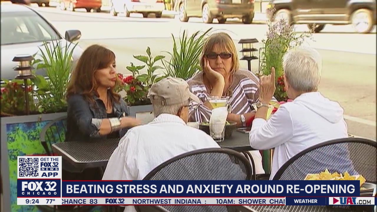 Ways to combat stress and anxiety around reopening