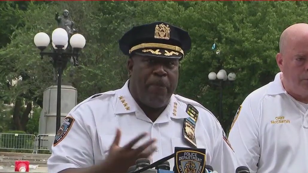 NYPD presser on chaotic Kai Cenat event