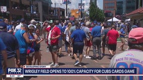 Cubs fans pack Wrigley Field for 'Reopening Day' against Cards