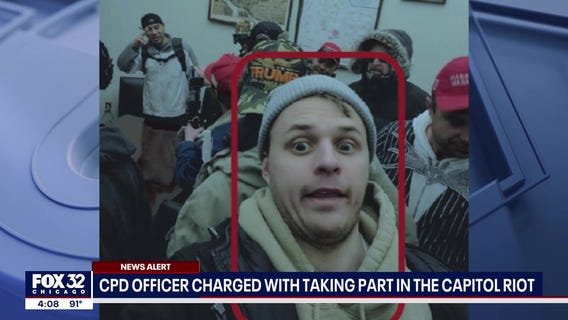 Chicago police officer arrested, charged for breaching U.S. Capitol