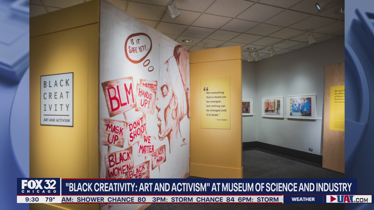 'Black Creativity: Art and Activism' exhibit now displayed at Museum of Science and Industry