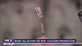 Illinois vaccine lottery offers $10M in cash prizes, scholarships