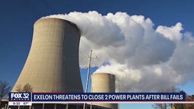 Exelon threatens to close 2 power plants after lawmakers fail to pass energy bill
